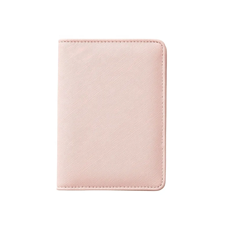Personalized Monogram Passport Cover Saffiano Leather Travel Passport Holder