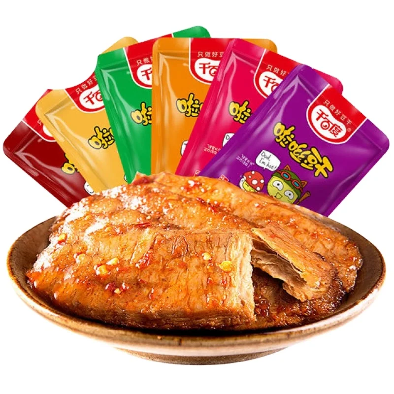 China Manufacturer Five Fragrance 1000G Vegetarian Meat Dried Tofu