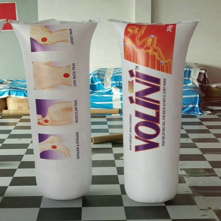 Customized Promotional PVC Giant Inflatable Suit Inflatable Model Toys