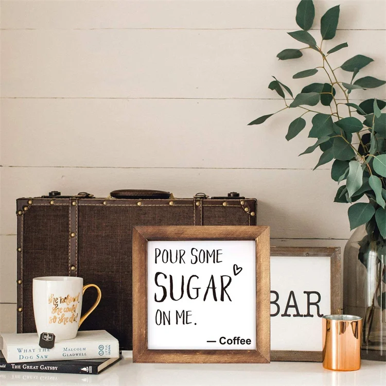 Custom Christmas Wood wall decorations With Photo Display