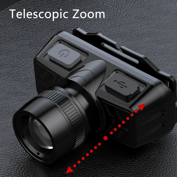 Best Quality Promotional Motion Sensor Waterproof Night Fishing Hiking Rechargeable Headlamps