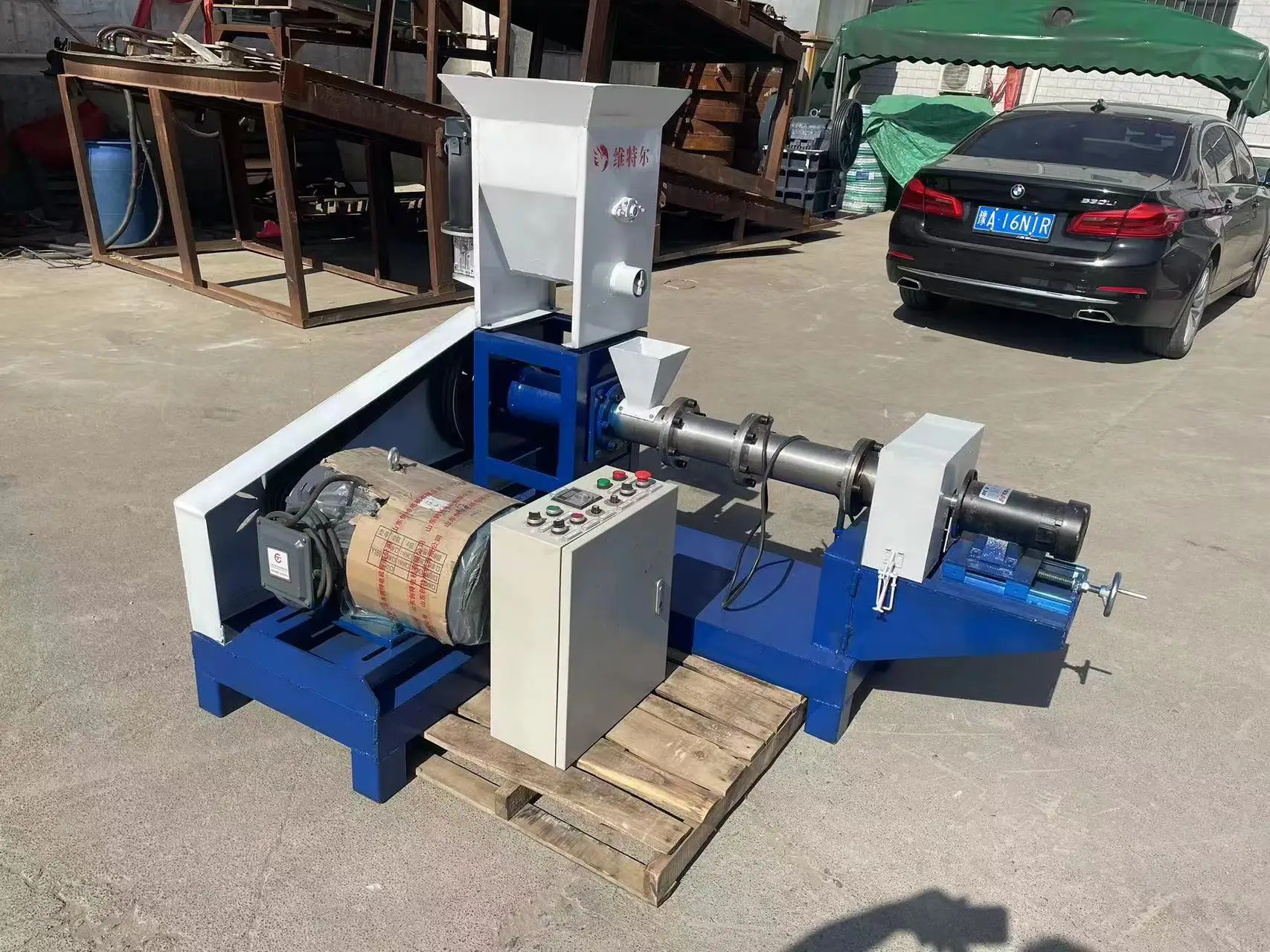 Mini Granulator Dry Pet Feed Food Making Pellet Machinery Feed expander Machine
