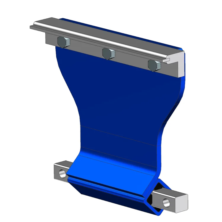 Сегментированный первичный очиститель из карбида вольфрама для конвейерной ленты