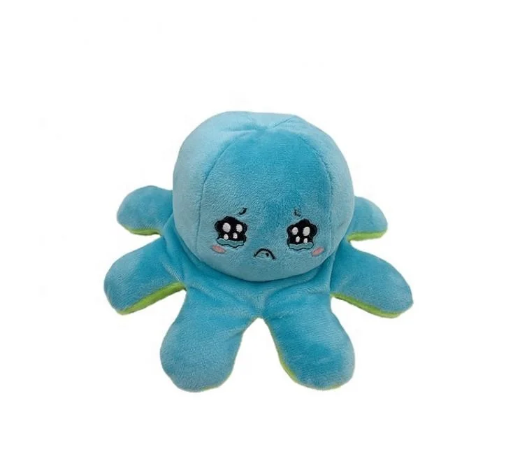 
Flip Octopus Plush Stuffed Toy Reversible Pulpo Doll Kids Christmas Gift Children Birthday Gift fast shipping 