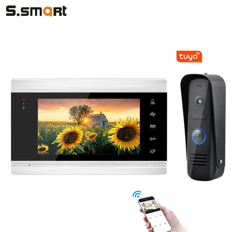 
High Quality Sip Intercom Outdoor Waterproof Wireless Video Door Phone Doorbell Touch Screen Intercom 