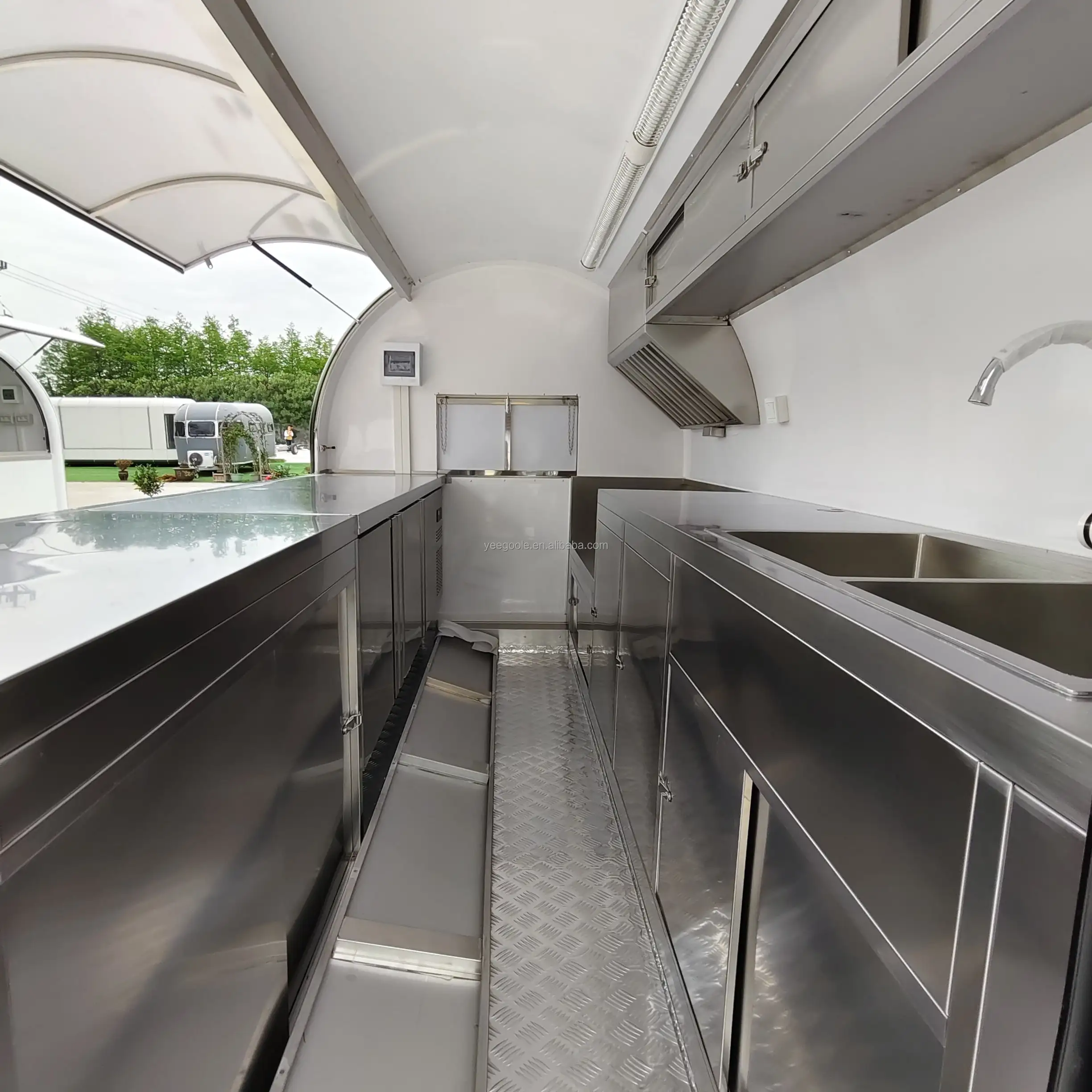 New High Quality mobile field kitchen juice bar kiosk food vending carts for sale,food van