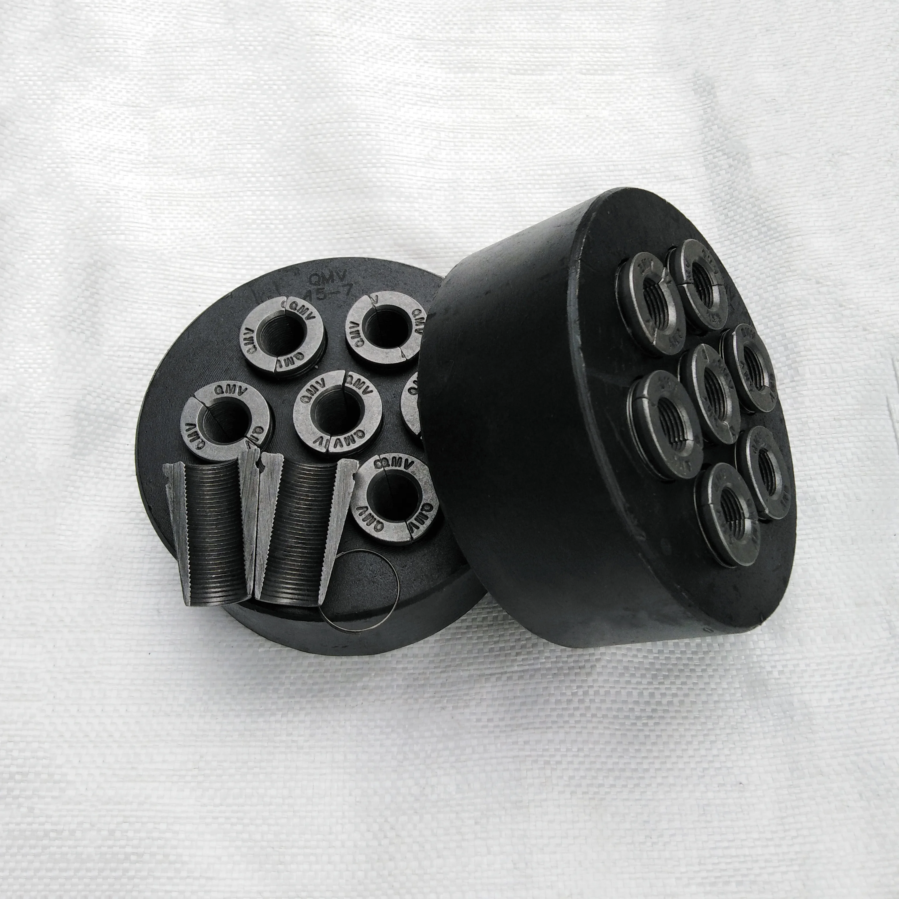 Post Tensioning System Concrete PC Strand Anchorage Block Barrel&Wedge