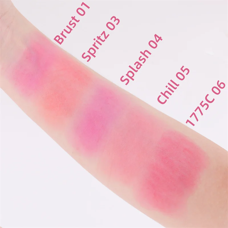 TY09 New Custom Logo Cheek Lip Dark Skin Jelly Mud Vegan Cruelty Free Mini Blusher Stick Glow Satin Jelly Blush