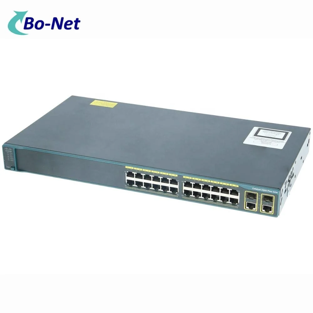 Используется WS-C2960 + 24TC-S 2960 Plus 24 порта 10/100 м уровня 2 управляемый сетевой коммутатор