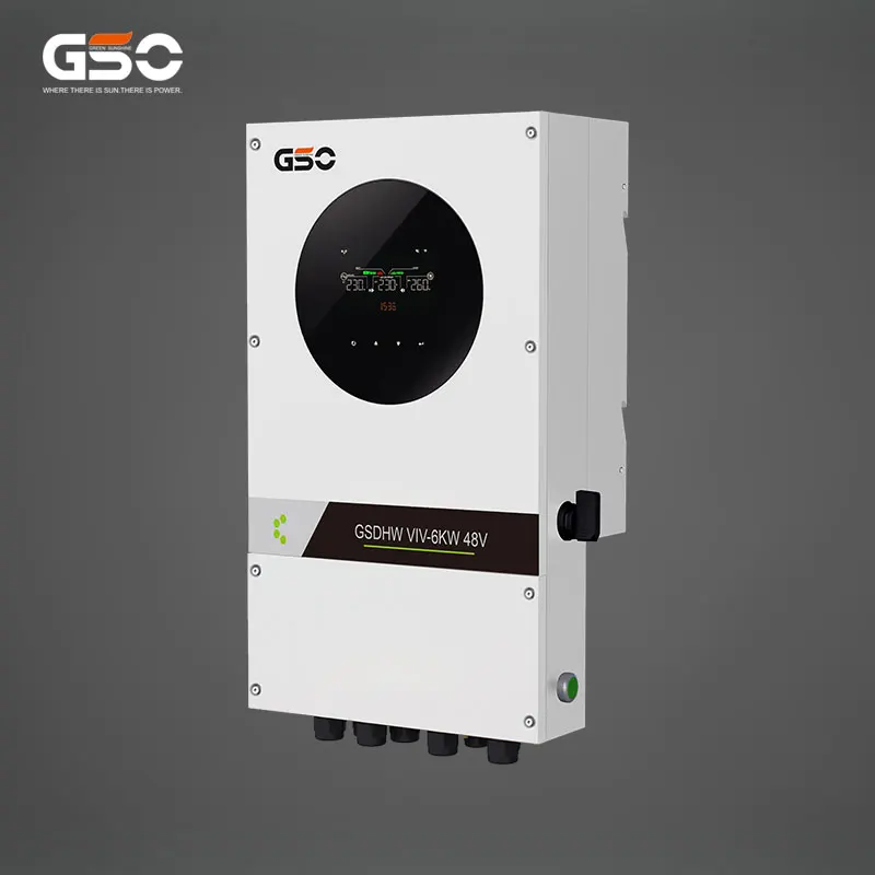 5kw 6kw 8kw 10kw 15kw 20kw солнечный гибридный инвертор 1 Фаза 3 фазы/Коммерческое использование сетки/Off-сетка с аккумулирования энергии