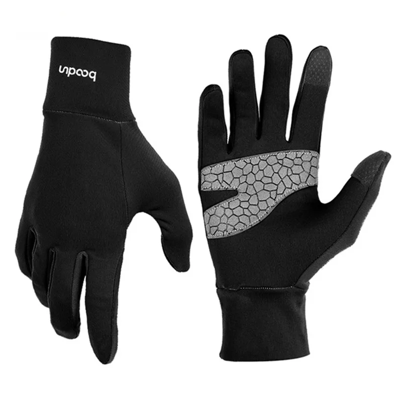 BD1054 full finger warm Gloves Anti slip Touch Screen for Running Cycling Climbing Mountain outdoor sport Gloves