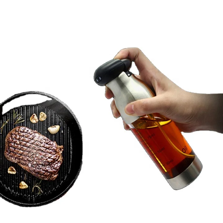 Новое поступление, 2 в 1, распылитель уксусного масла, специальная конструкция с двумя насадками, распылитель кулинарного масла