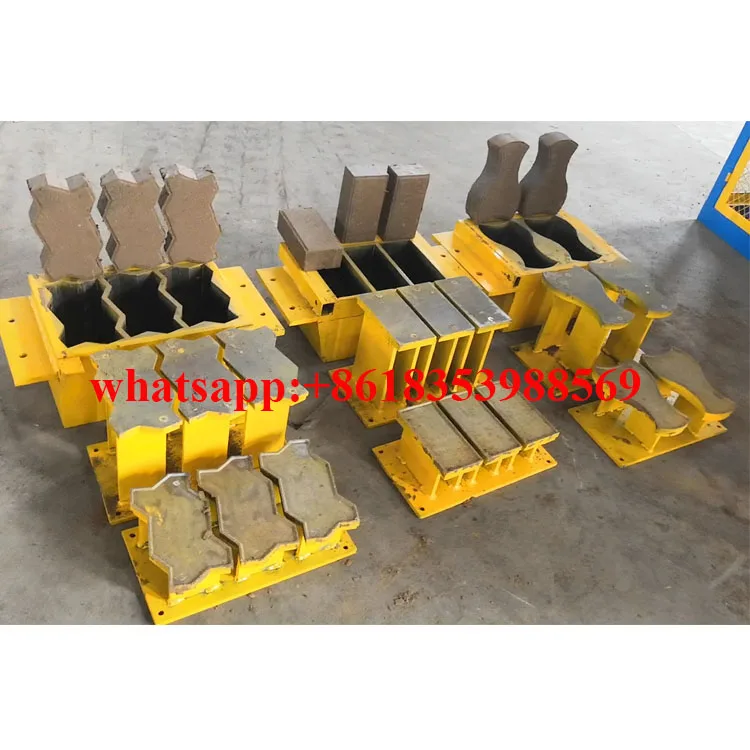 Hydraulic Press Interlocking Brick Machinery 500 Ton