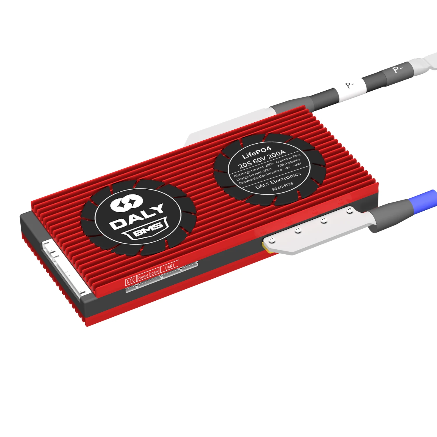Daly Smart lifepo4 PCB BMS 20s 200A with BT function connect with MB phone or PC