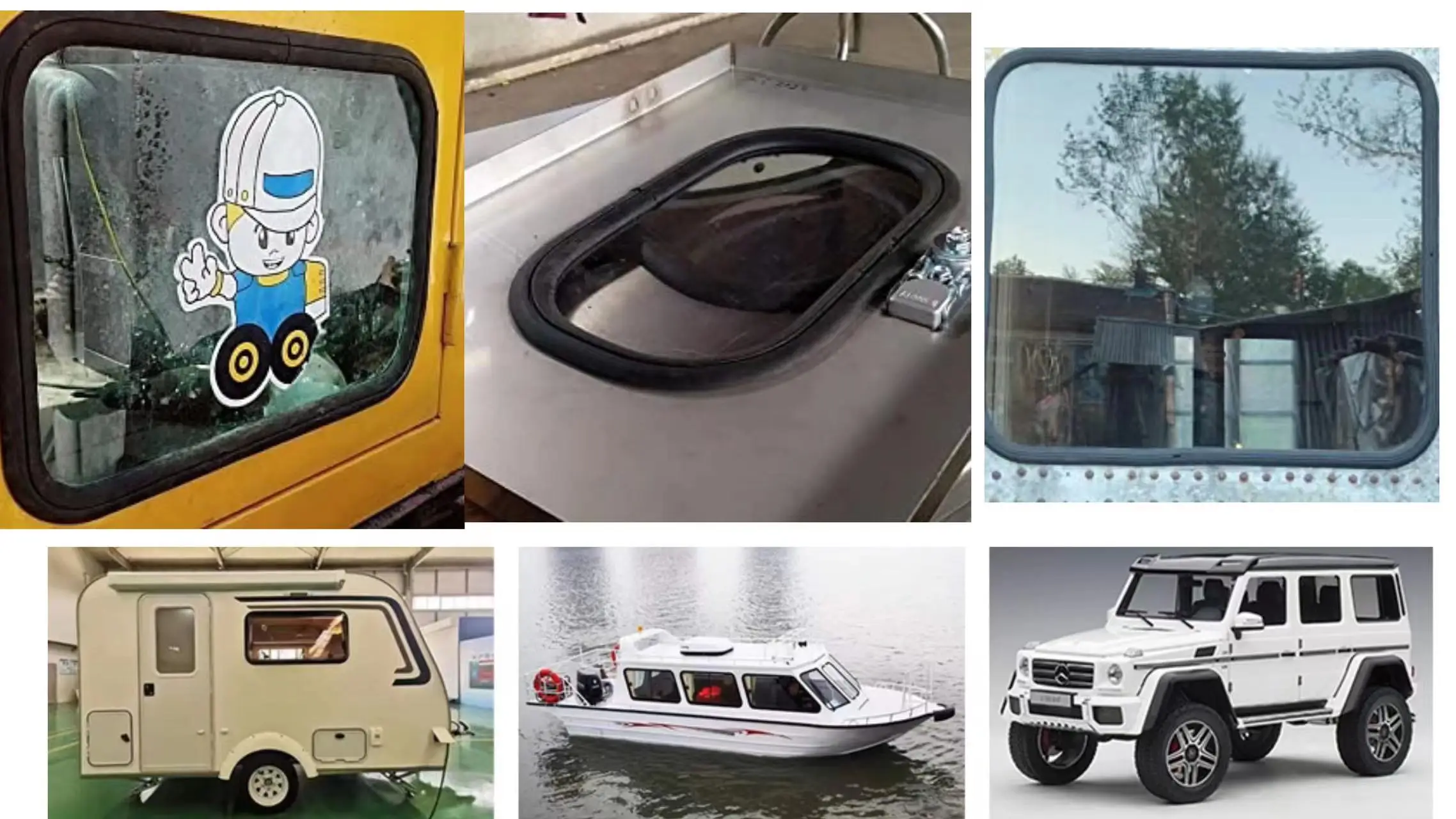 EPDM rubber seal strip Window seals Car Cab Front windshield glass rubber seal