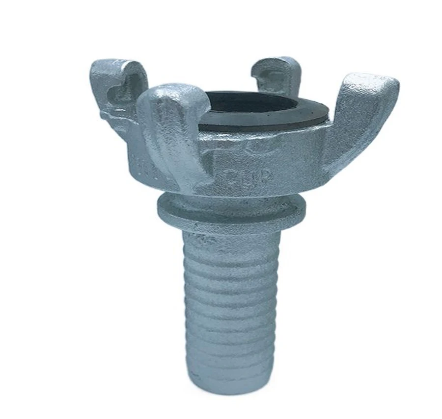 Carbon Steel Chicago Coupler Hose End  Zinc Plated Coupling For Air Hose