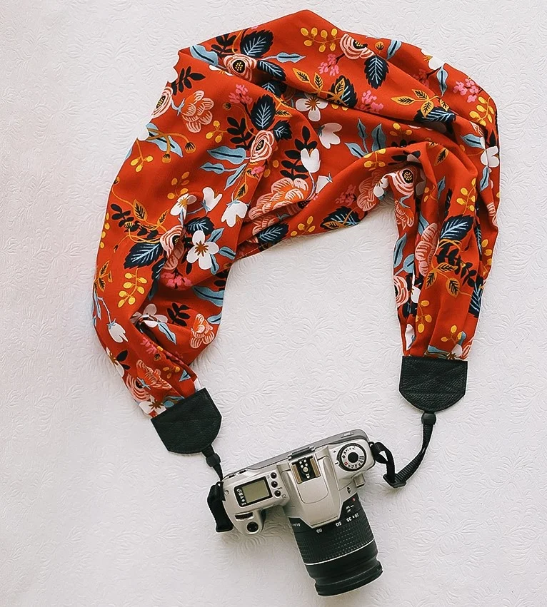 ZONESIN Custom Soft Fabric DSLR Neck Staps Scarf Camera Straps