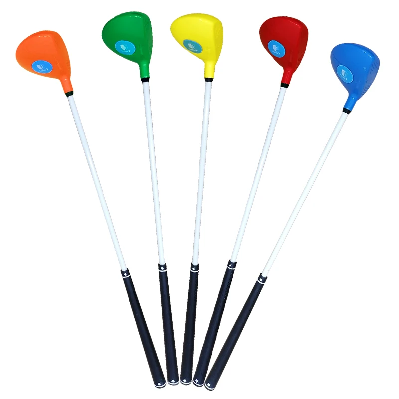 Caiton wholesale children rubber grip kids golf club set training aids  driver golf clubs