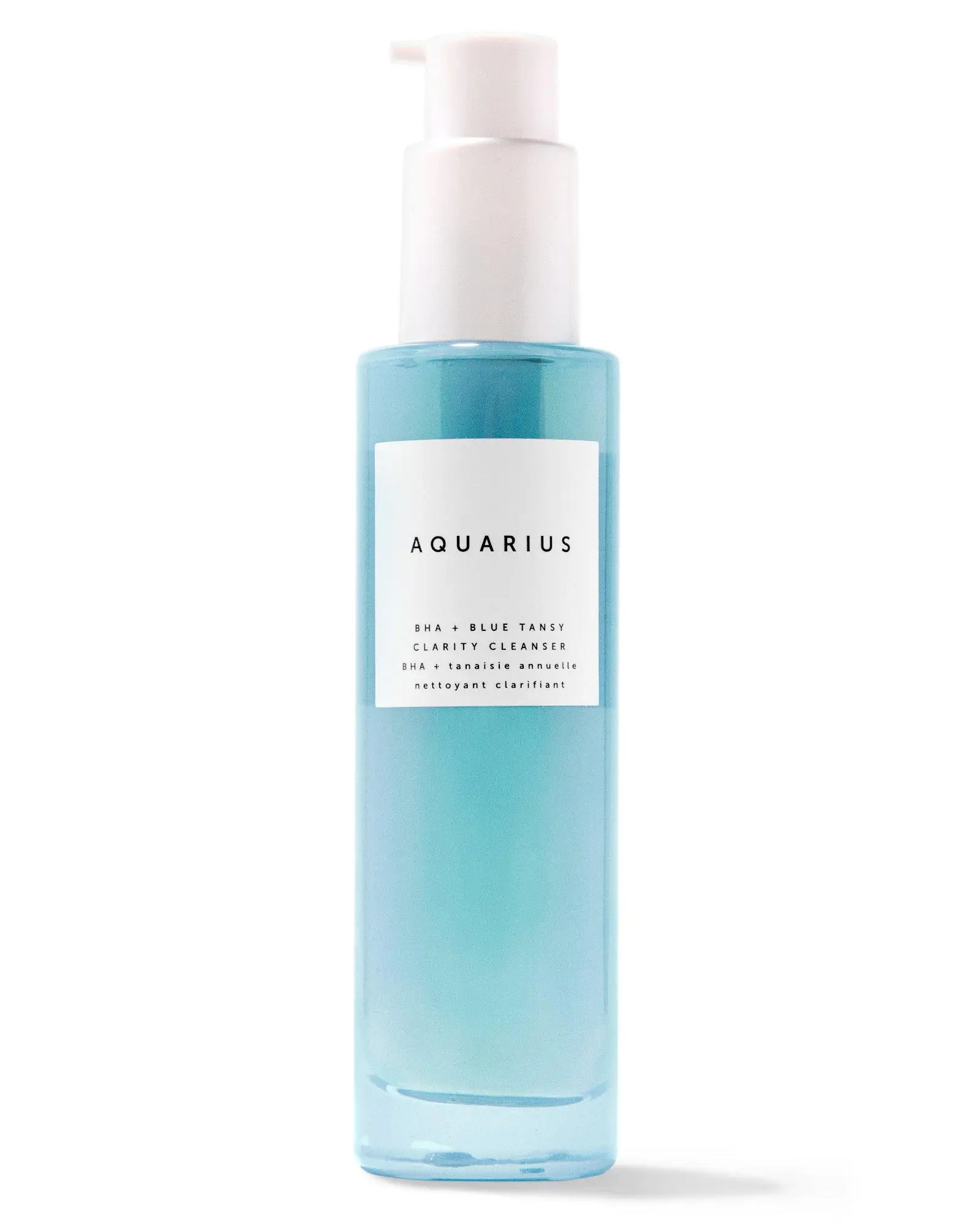 BLIW Private Label Custom Logo Face Foam Moisturizing Anti Aging Wrinkles Whitening Aquarius BHA + Blue Tansy Facial Cleanser