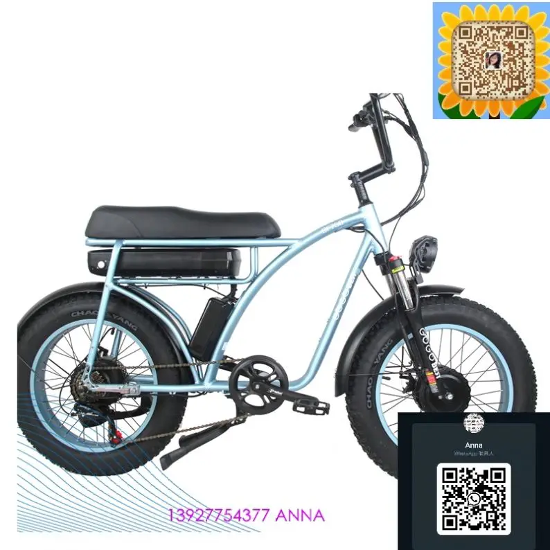 EU UK USA warehouse  GOGOBEST GF750 free shipping dual motor folding motorcycle batteries ebike electric bike