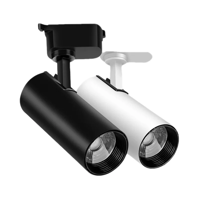 85-265V Cob Led Track Light For Shopping 20w Square Tracking Led Magnetic Spot Light Ceiling Track Light 30W