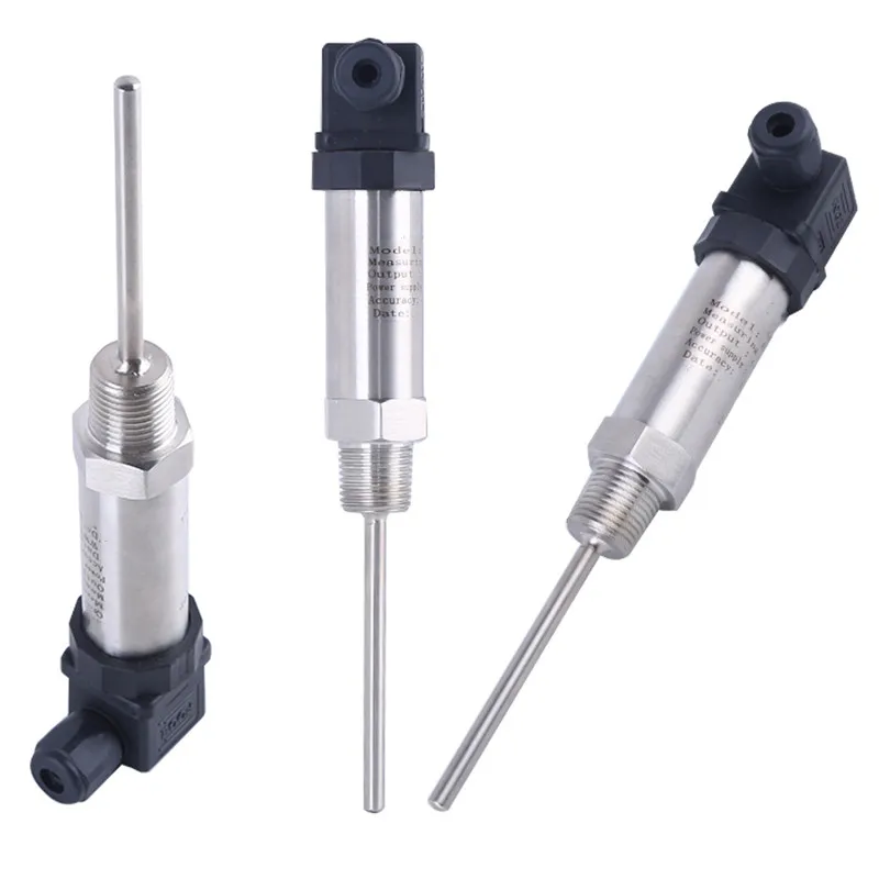 G1/2 PT100 Pt1000 Temperature Sensor High Accuracy 4-20ma Temperature Transmitter