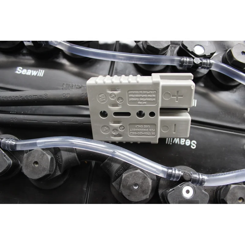 7VBS  390 Amp Forklift Battery 12v 24v 36v 48v 80v 390 amp batteries with self-watering system