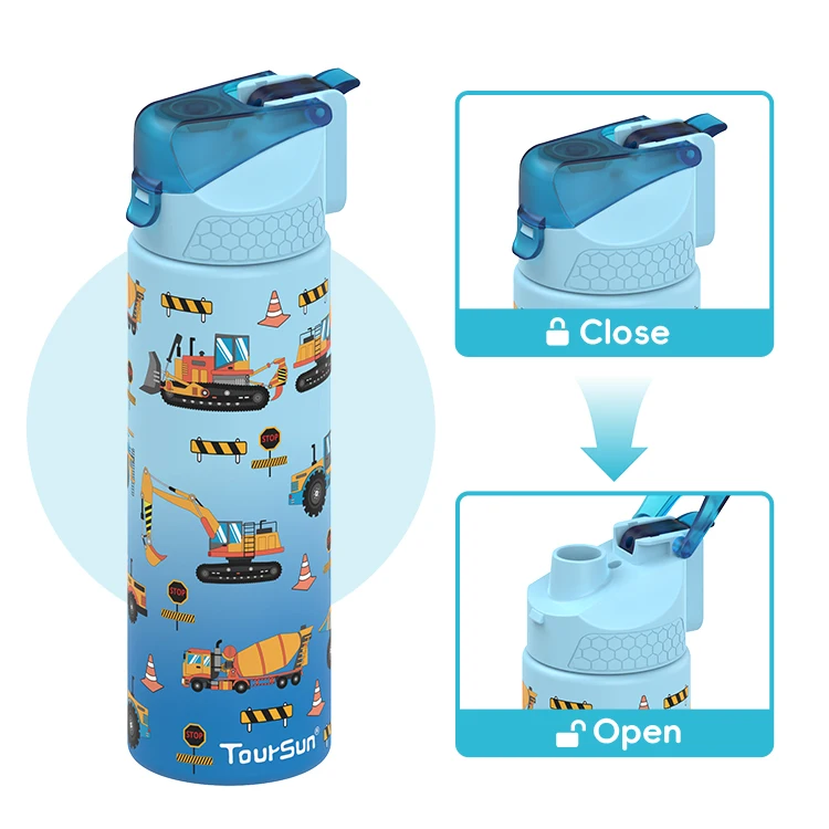 Индивидуальный логотип с двойной стенкой школьная цена Детская Изолированная бутылка для воды из нержавеющей стали