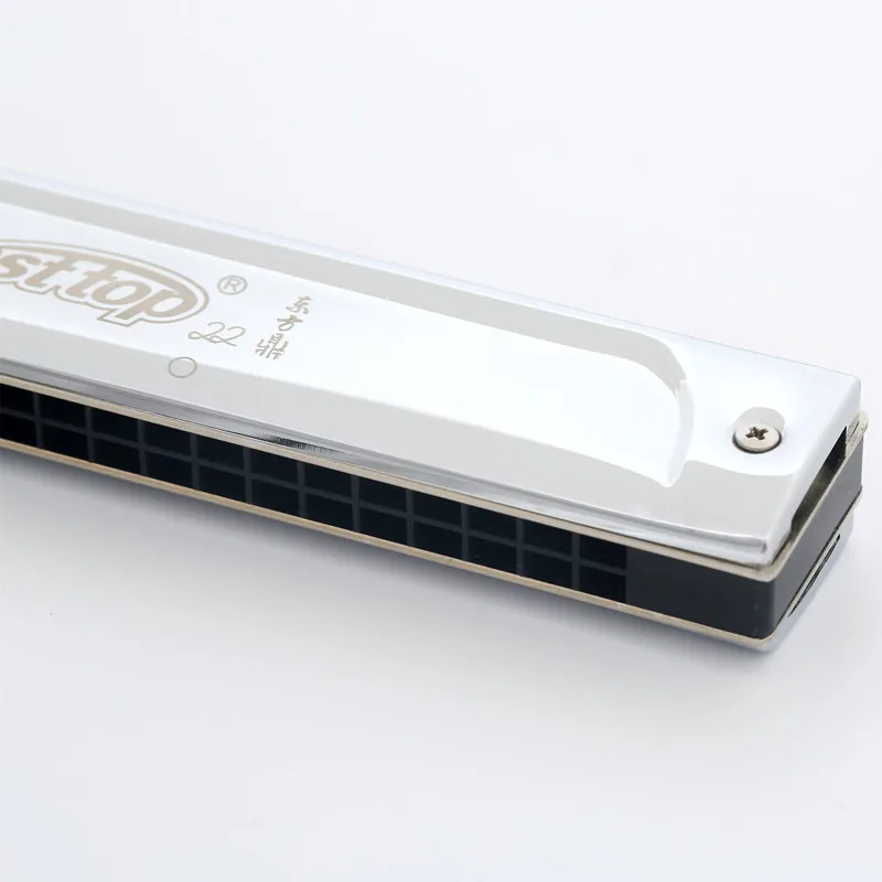 EASTTOP  22 holes harmonica tremolo musical instrument T22