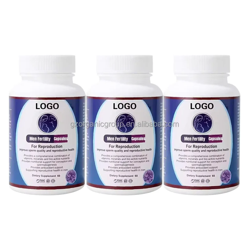 High Quality Men Fertility Tablet Herbal MACA Ginseng Pills Increase Sperm Count And Vitality Support Energy Performance For Men