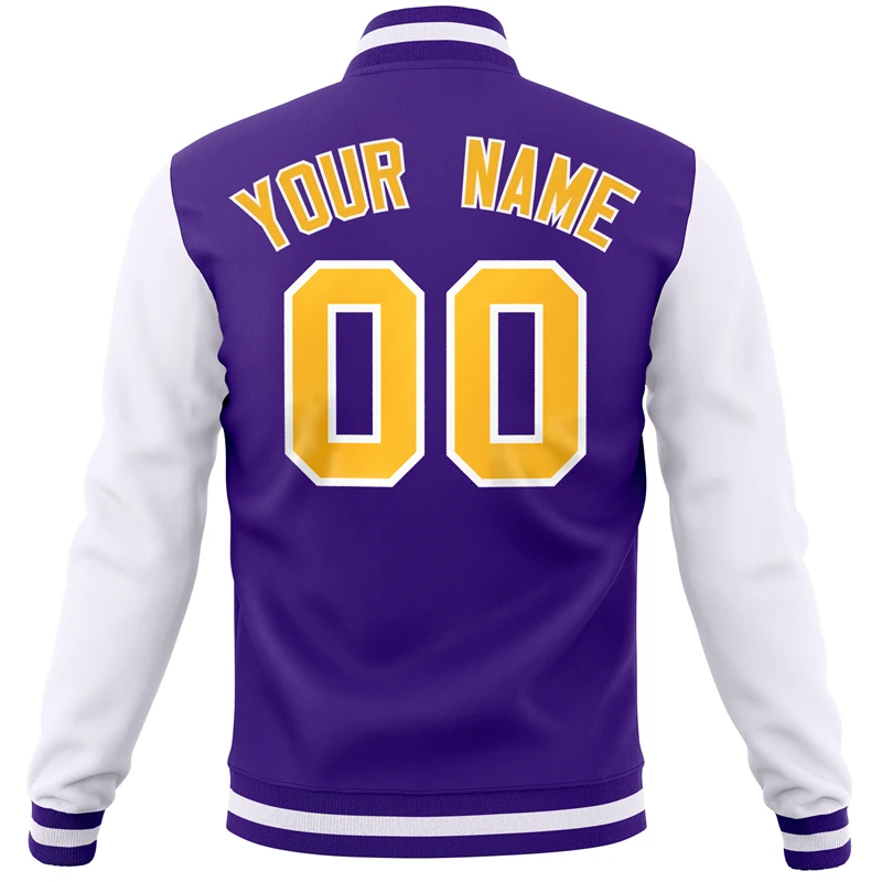 Wholesale Personalized Breathable Casual Coats Customized Baseball Bomber Varsity Jackets For Unisex
