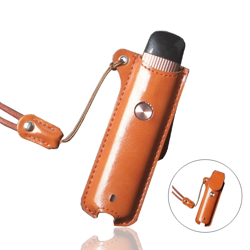 High quality PU leather lanyard for Vape device portable  protective carrying bag for uwell caliburn G (K8) Ecigarette cases