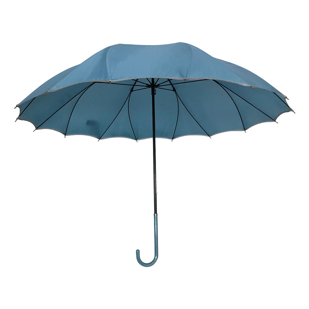 OVIDA custom wholesale umbrella design fashion personalized fiberglass Straight Umbrella