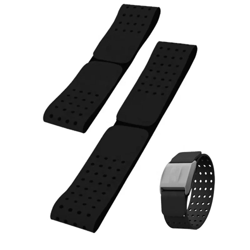 Colorful Elastic  Armband Strap Waterproof High Adhesive Hook and Loop Chest Belt for Sport Heart Rate Monitor