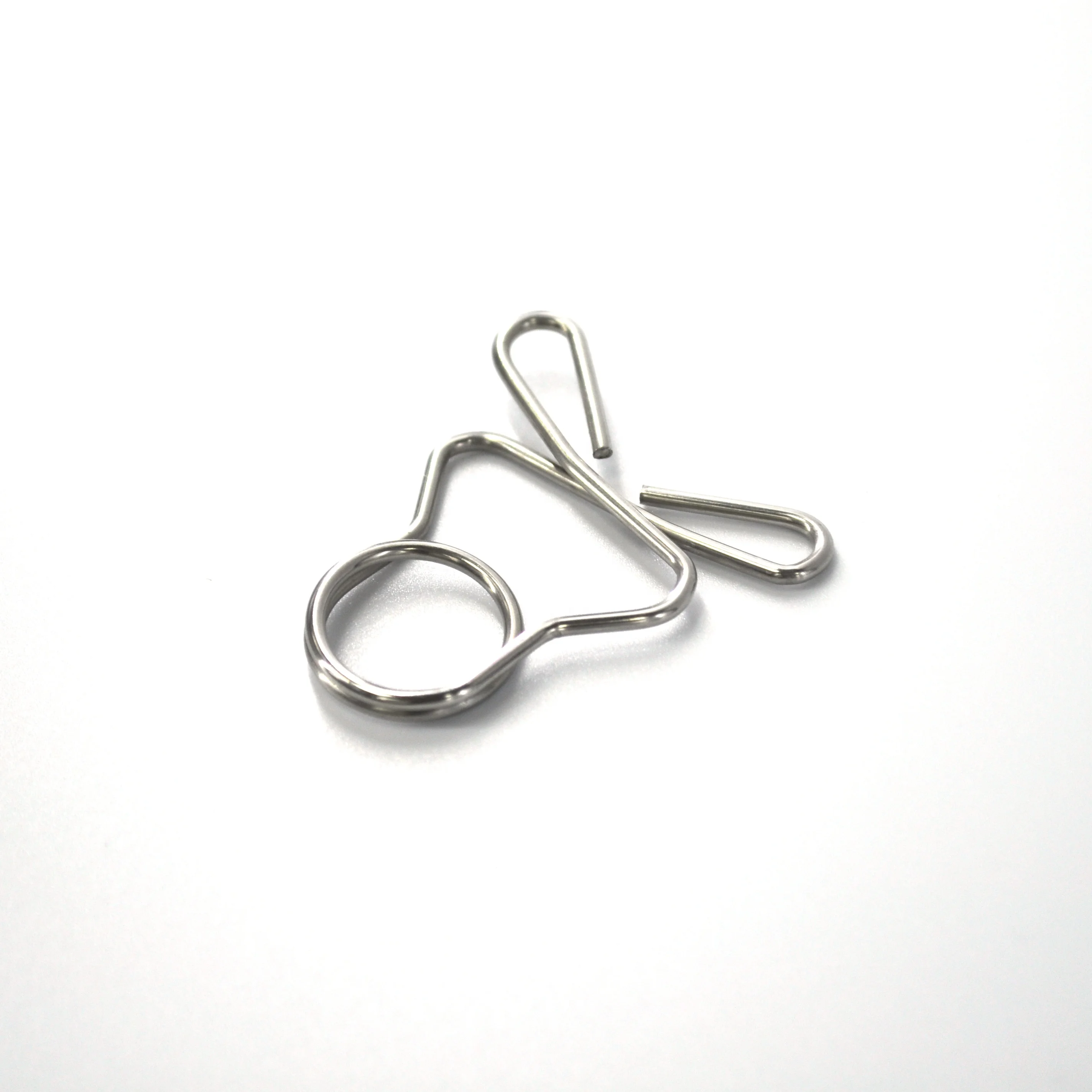29mm custom single wire pipe circular clamps spring collar wire forming