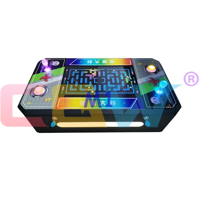 GOOD PROFIT Coin Operated Cheap Kids Mini Arcade Video Game Machine Portable Arcade Table Multi Game For Sale