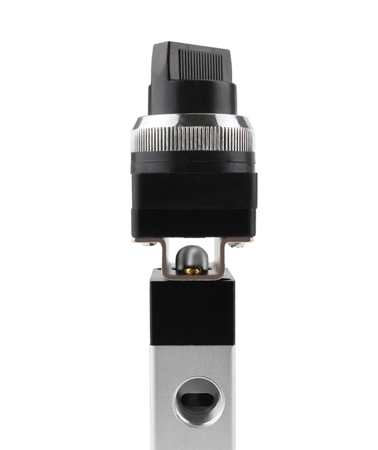 Cheap prices hot sale aluminum alloy air quick pneumatic two-position five-way mechanical solenoid valve JMJ