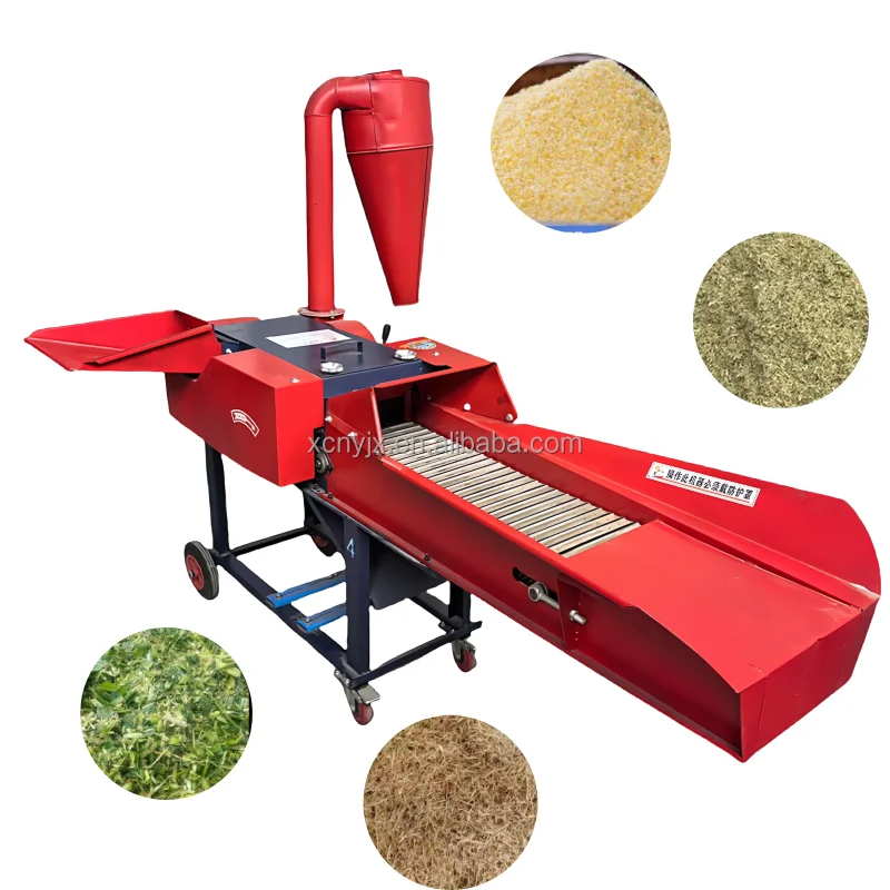 6ton new design chaff cutter machine gasoline chaff cutter heavy duty chaff cutter machine