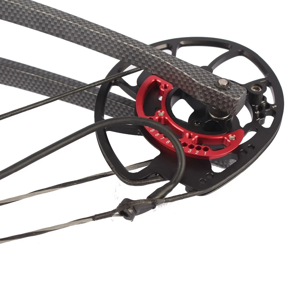 m109a aluminum riser40-65 lbs CNC machined all the parts Hunting triangle Compound Bow