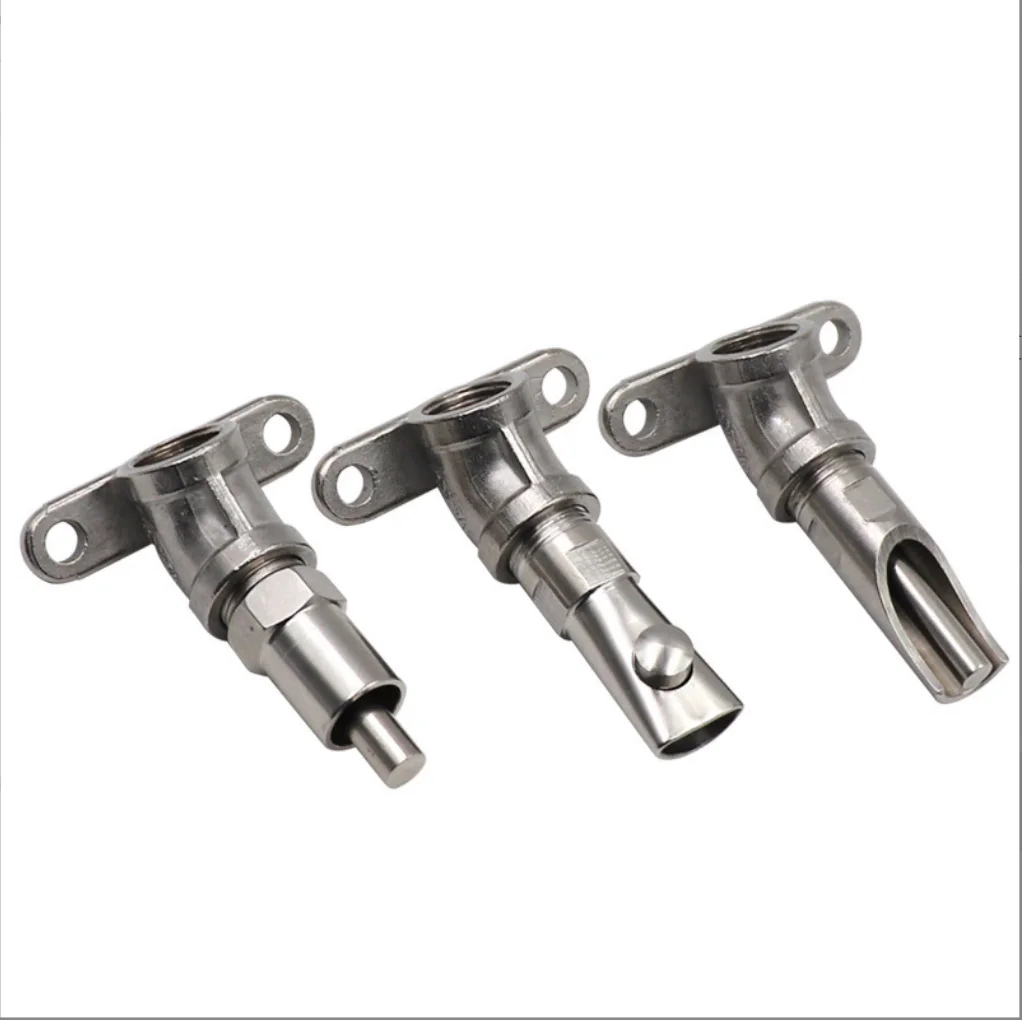 Thickened Stainless Steel Pig Drinking Nipple Anti-splash pig water Drinker Automatic Pig Drinking Fountain
