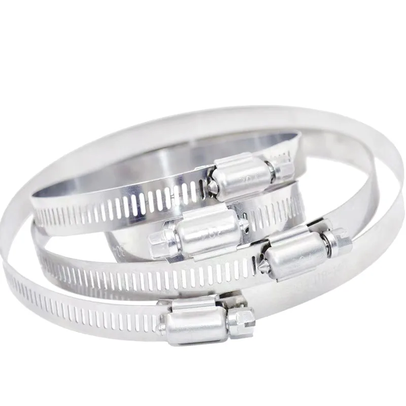 304 из нержавеющей стали 72-95 мм зажим для шланга американского типа регулируемый прорезной болт хомут соединения труб