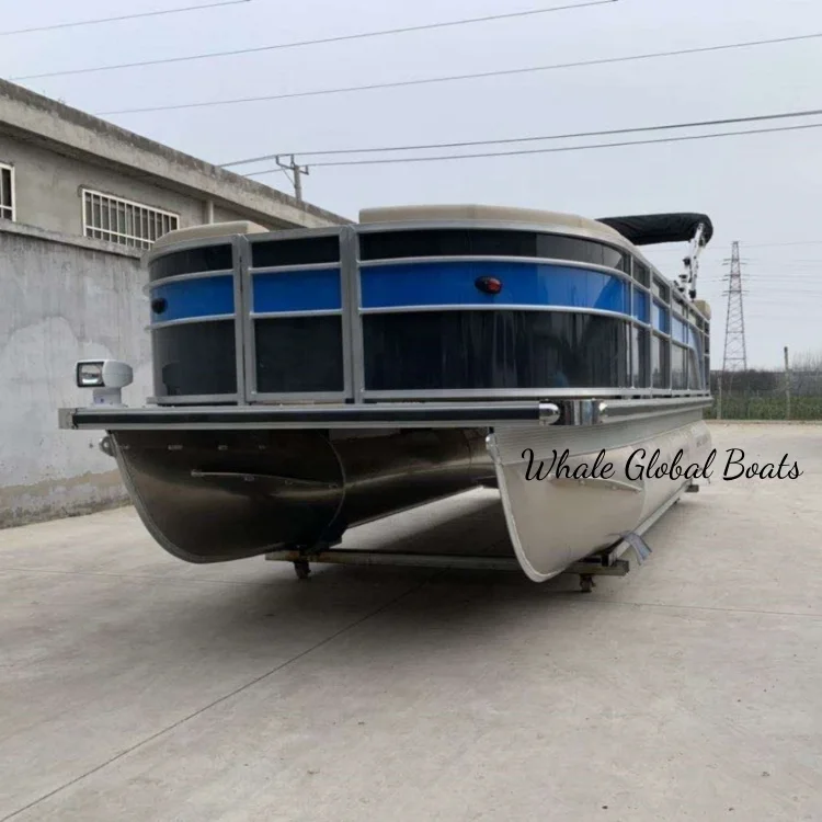 2024 New Product Pontoon Boat Aluminum Boat Business Yacht