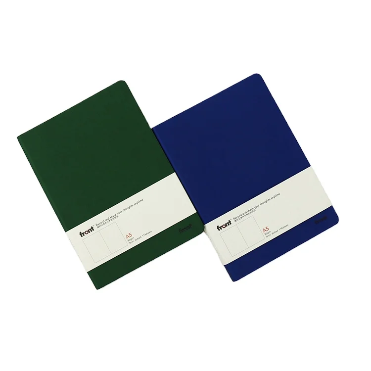 a6 cheap custom small slim study school leather planner note book notebook journal