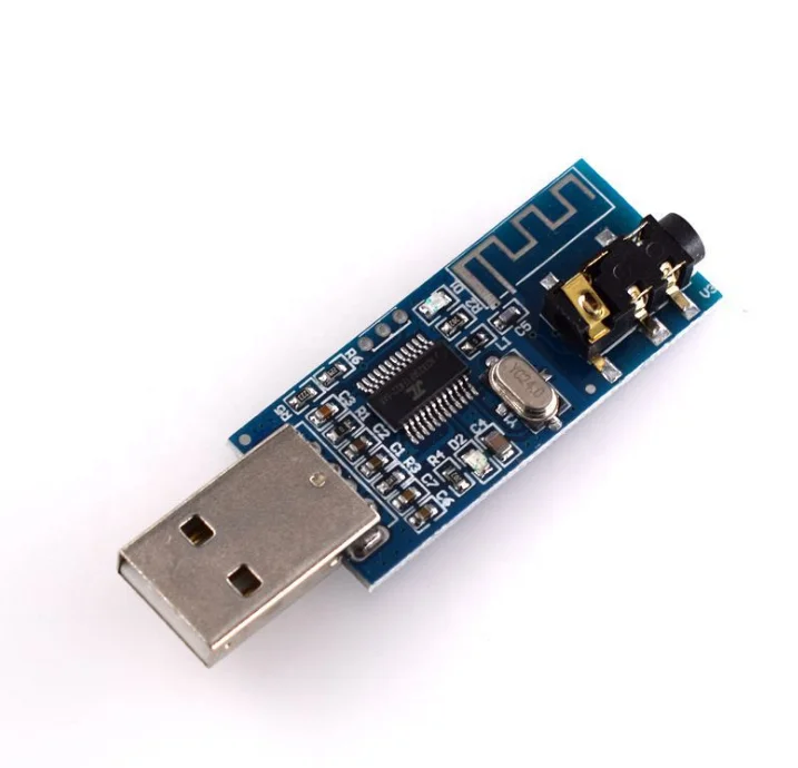 HW-716 синий аудио приемник USB синий зуб аудио модуль ультрадлинный кабельный провод расстояние 4,0 версия беспроводная акустическая система