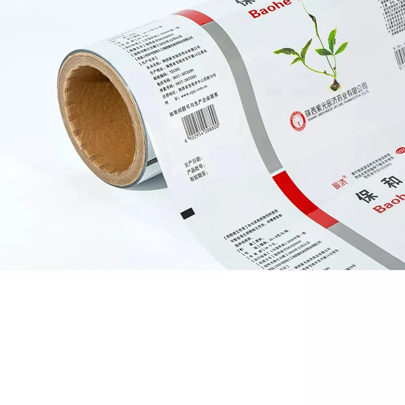 High Quality PE PET Laminated Film Customized Plastic Film Roll Candy Potato Chips Packaging Film Roll For Food Packaging