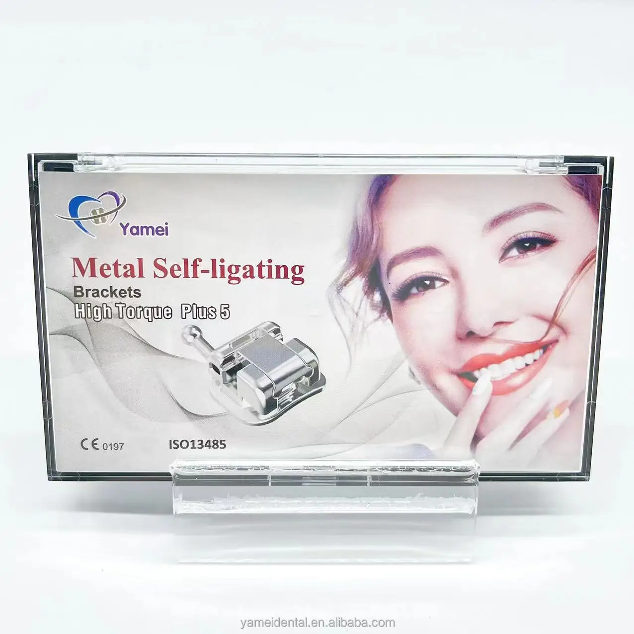 Yamei Orthodontic Plus 5 022 High/Mid/Low Torque Passive Self-Ligating Braquets Ortodoncia Buccal Tube Orthodontic