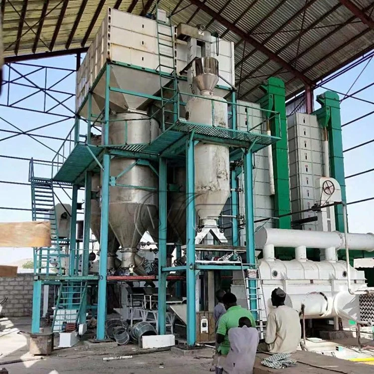 Soaking steaming parboiling rice mill plant automatic paddy rice milling machinery for sale