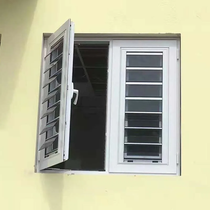 Minglei Aluminium Glass louver windows shutter Jalousie Adjustable Security Louver Windows
