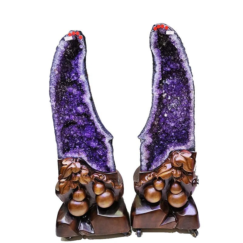 Wholesale Natural Amethyst Geode Rough Skin Amethyst Geode Large Amethyst Geode Cathedral