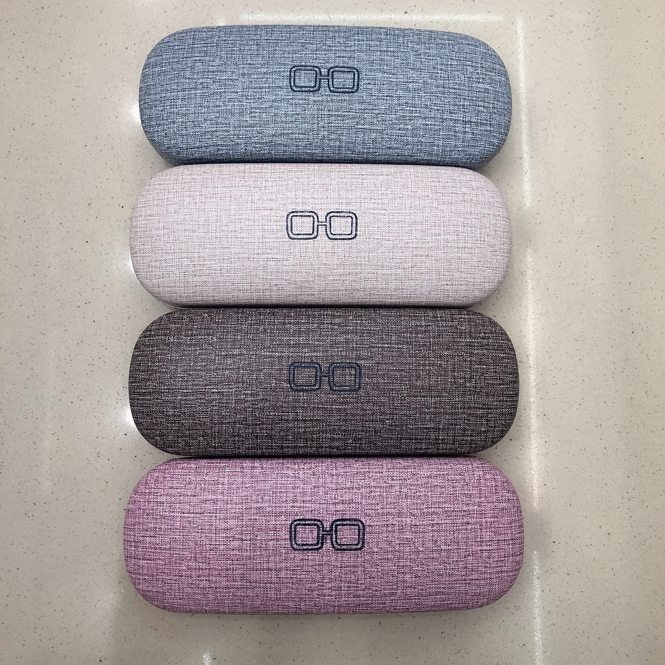 Best Selling Styles Custom Eyeglasses Case Optical Frame Packaging Box Reading Glasses Case Pu Leather Glasses Case Print CN;ZHE